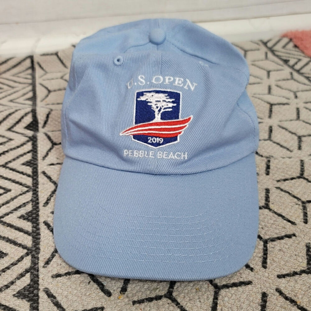 U.S. OPEN PEBBLE BEACH 2019 LIGHT BLUE HAT, ONE SIZE FITS MOST